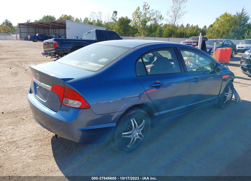 2009 HONDA CIVIC LX VIN: 2HGFA16549H365372