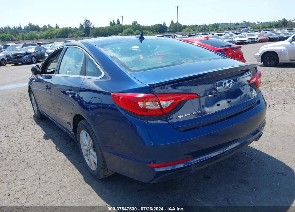 2017 HYUNDAI SONATA VIN: 5NPE24AFXHH515192