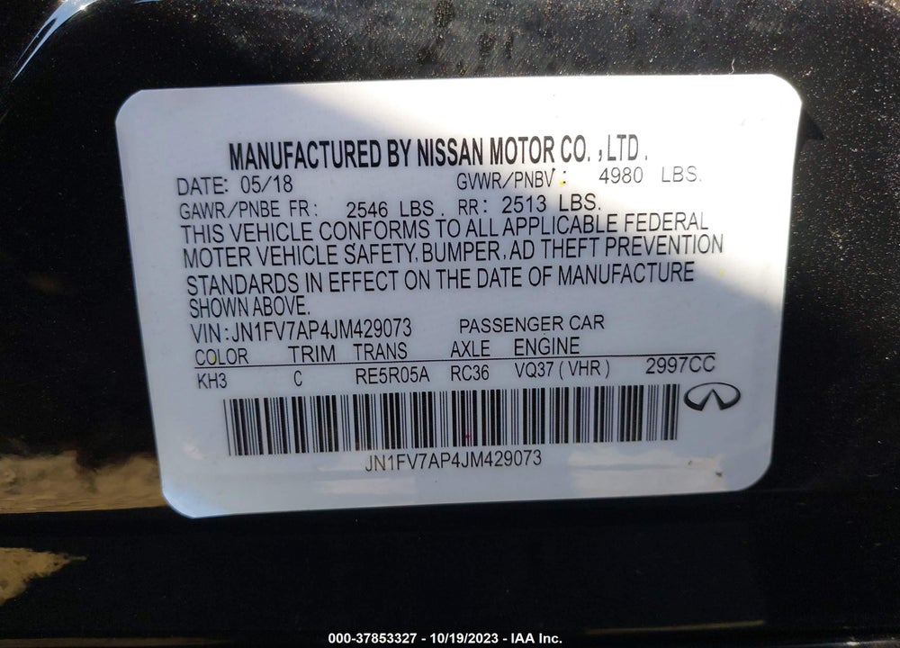 2020 INFINITI Q50 EDITION 30 AWD VIN: JN1EV7AR8LM253628