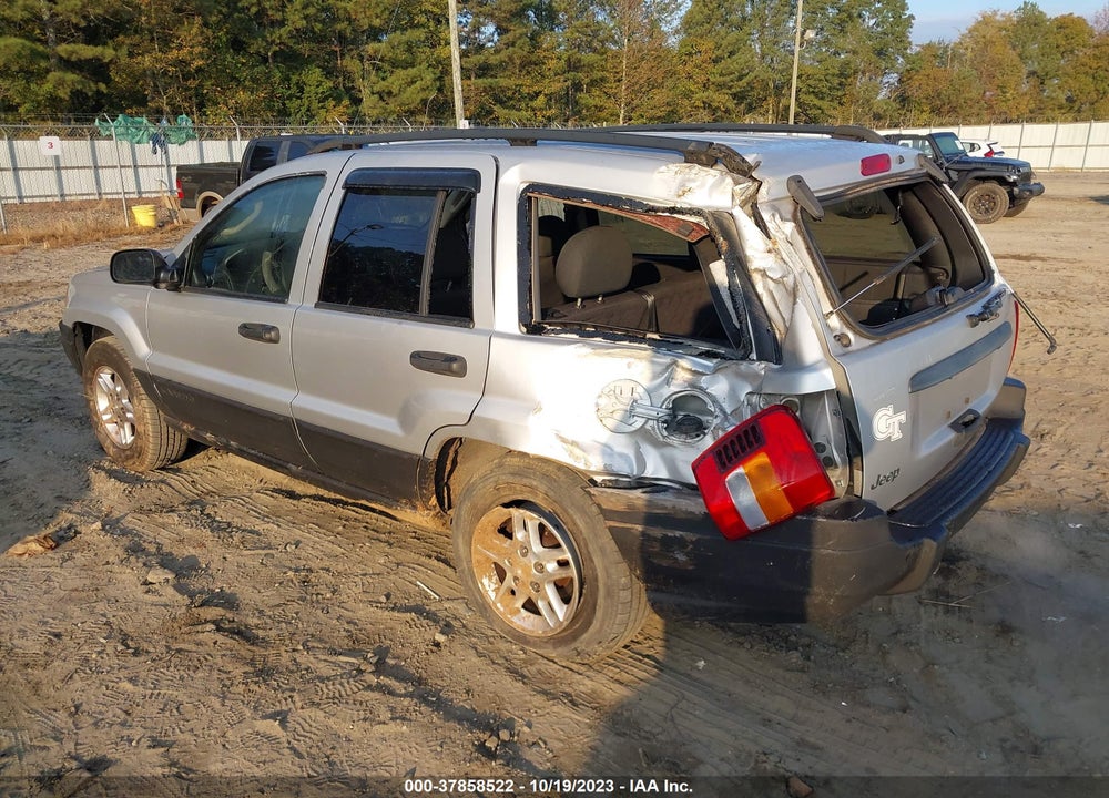 2004 JEEP GRAND CHEROKEE LAREDO VIN: 1J4GX48S44C436128