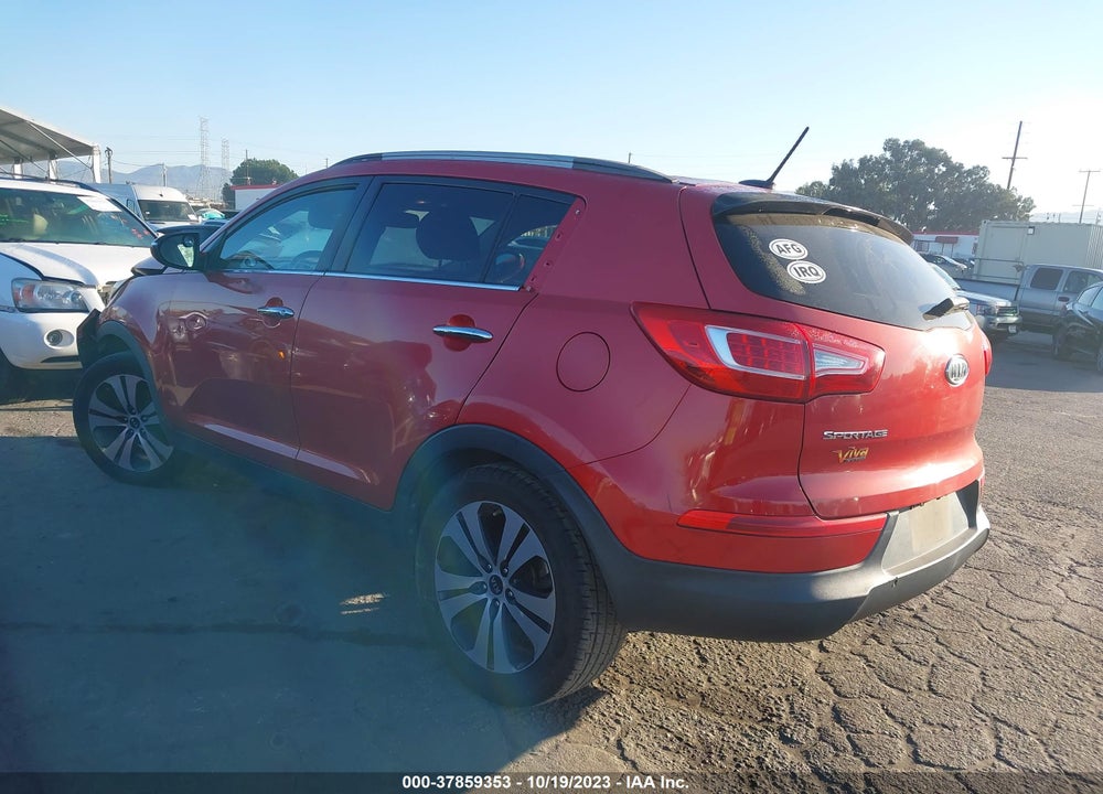 2011 KIA SPORTAGE EX VIN: KNDPC3A20B7056960