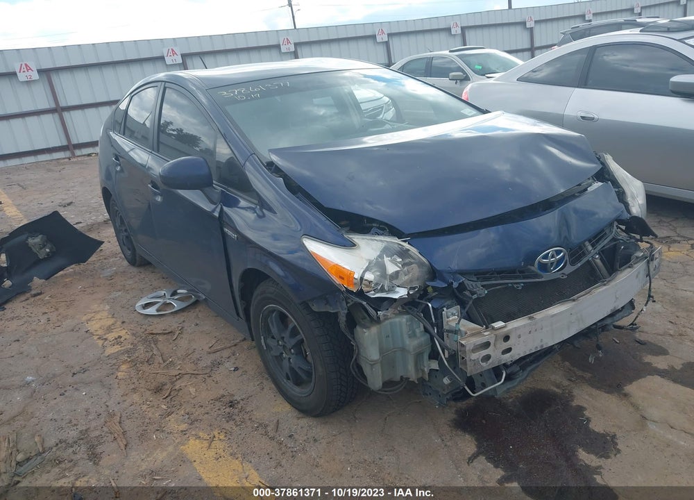 2013 TOYOTA PRIUS TWO VIN: JTDKN3DU2D1724622