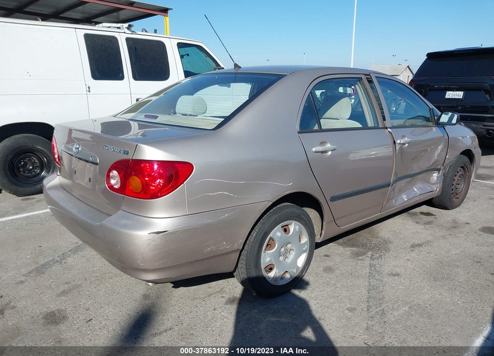 2003 TOYOTA COROLLA CE VIN: 1NXBR32E53Z121950