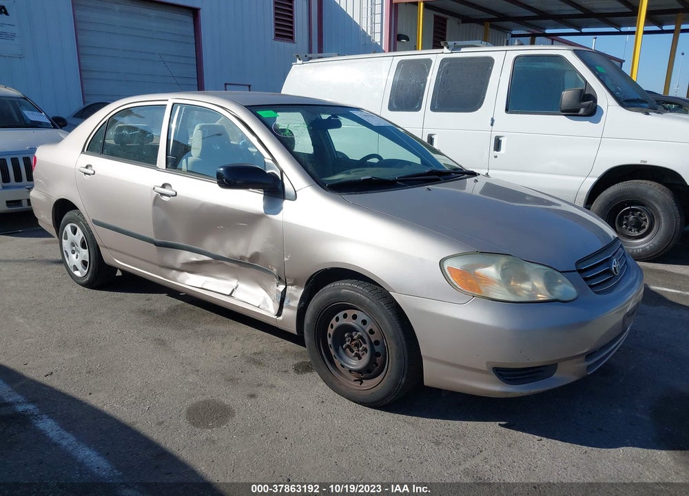 2003 TOYOTA COROLLA CE VIN: 1NXBR32E53Z121950