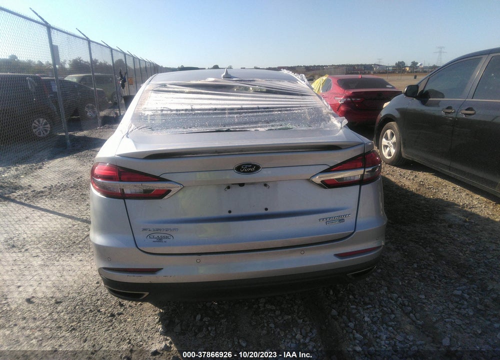 2019 FORD FUSION TITANIUM VIN: 3FA6P0D96KR109845