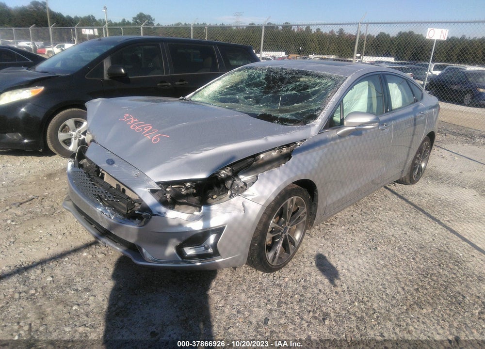 2019 FORD FUSION TITANIUM VIN: 3FA6P0D96KR109845