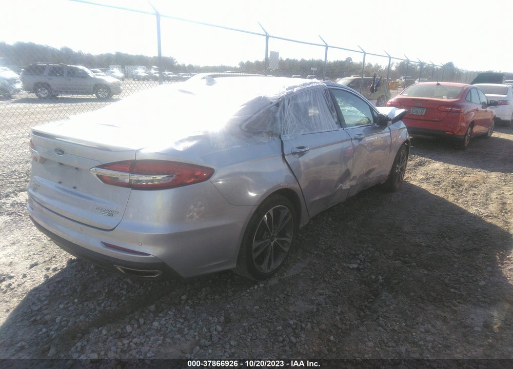 2019 FORD FUSION TITANIUM VIN: 3FA6P0D96KR109845