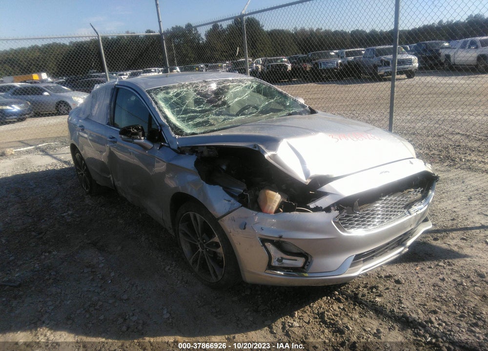 2019 FORD FUSION TITANIUM VIN: 3FA6P0D96KR109845