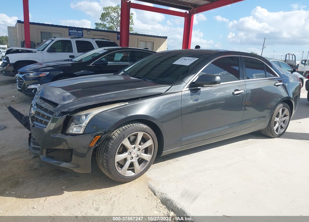 2014 CADILLAC ATS LUXURY VIN: 1G6AH5RX2E0108849