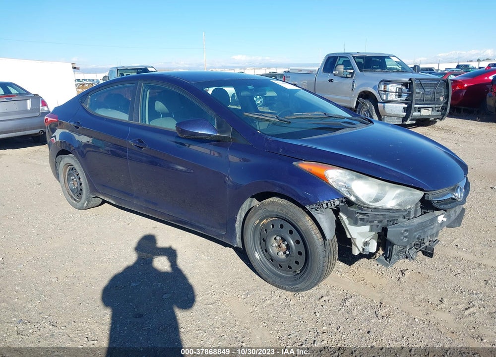2011 HYUNDAI ELANTRA GLS VIN: 5NPDH4AE6BH033151