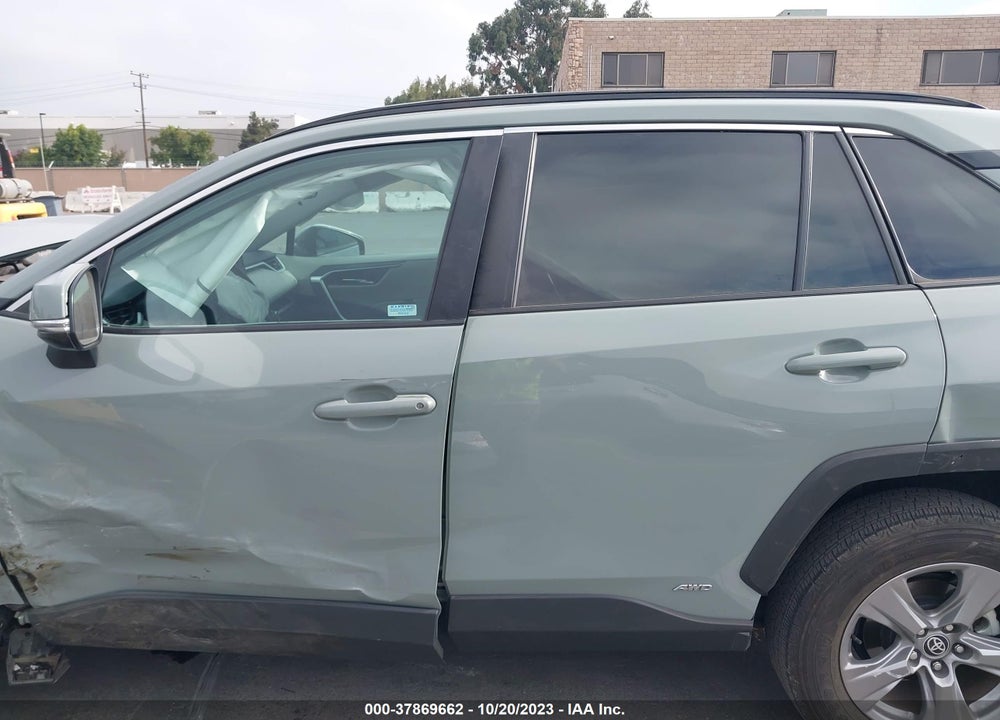 2022 TOYOTA RAV4 XLE HYBRID VIN: 4T3RWRFV2NU058143