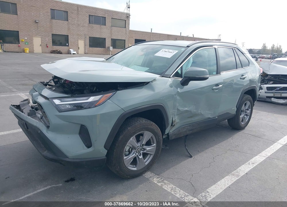 2022 TOYOTA RAV4 XLE HYBRID VIN: 4T3RWRFV2NU058143