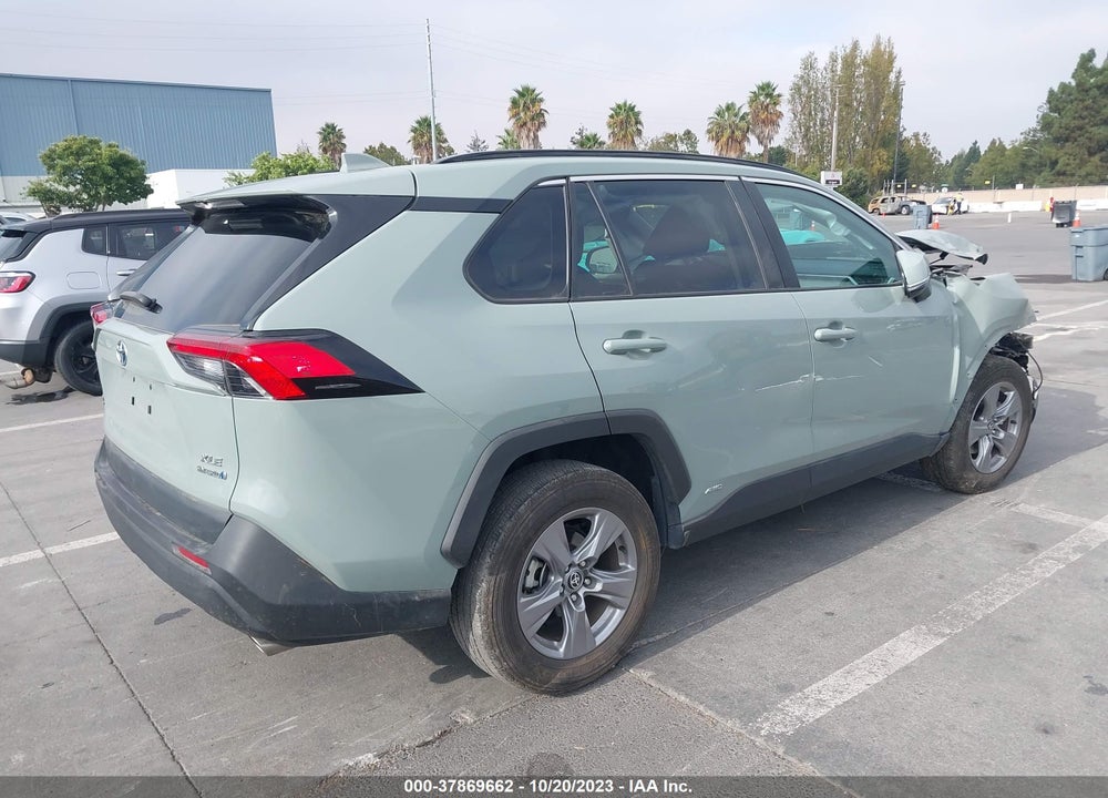 2022 TOYOTA RAV4 XLE HYBRID VIN: 4T3RWRFV2NU058143