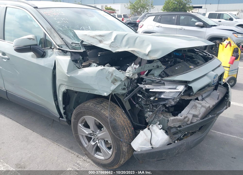 2022 TOYOTA RAV4 XLE HYBRID VIN: 4T3RWRFV2NU058143