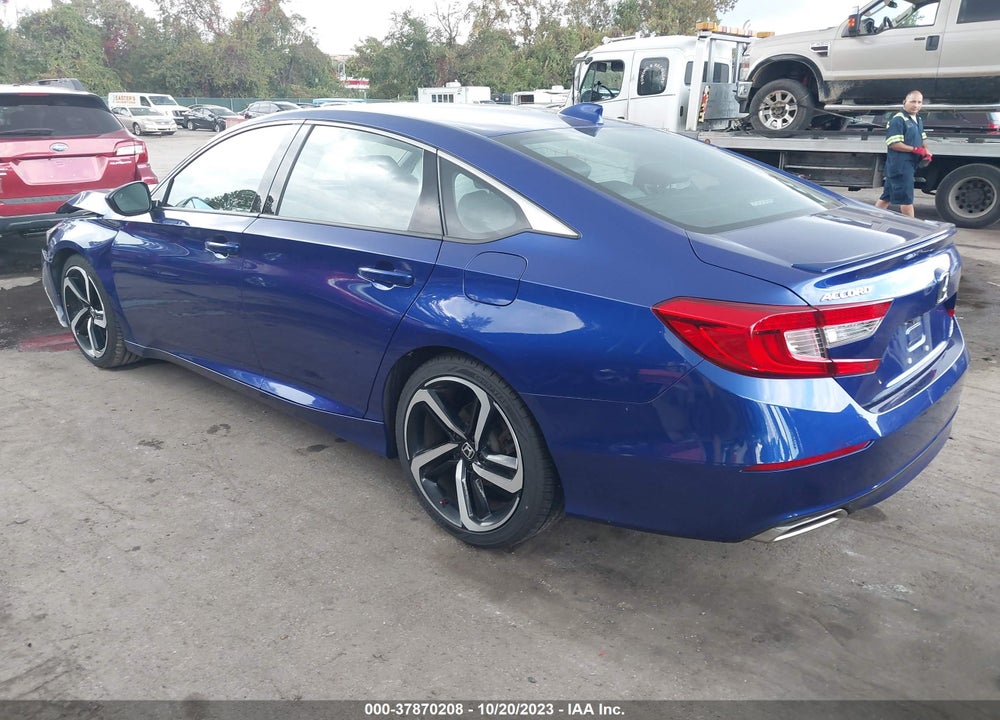 2019 HONDA ACCORD SPORT 2.0T VIN: 1HGCV2E34KA007738