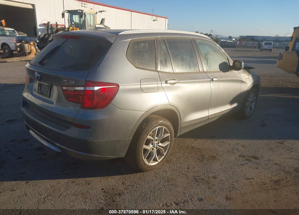2011 BMW X3 XDRIVE35I VIN: 5UXWX7C55BL731206
