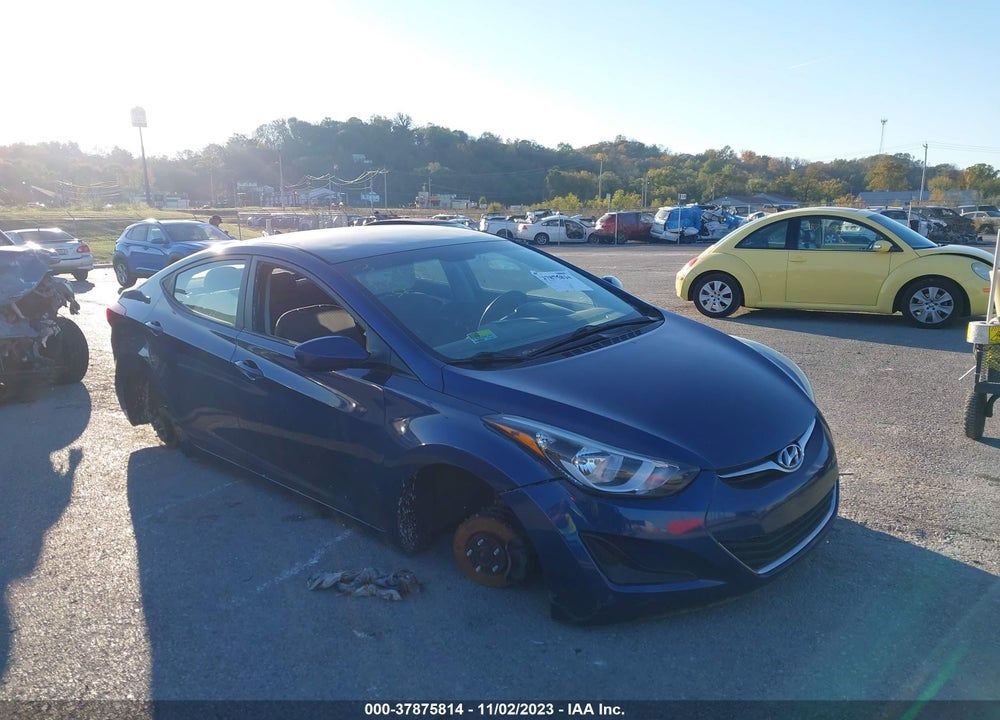 2016 HYUNDAI ELANTRA SE VIN: 5NPDH4AE8GH765630