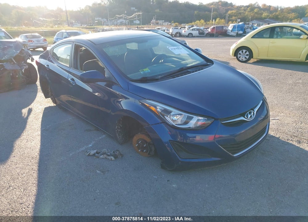 2016 HYUNDAI ELANTRA SE VIN: 5NPDH4AE8GH765630