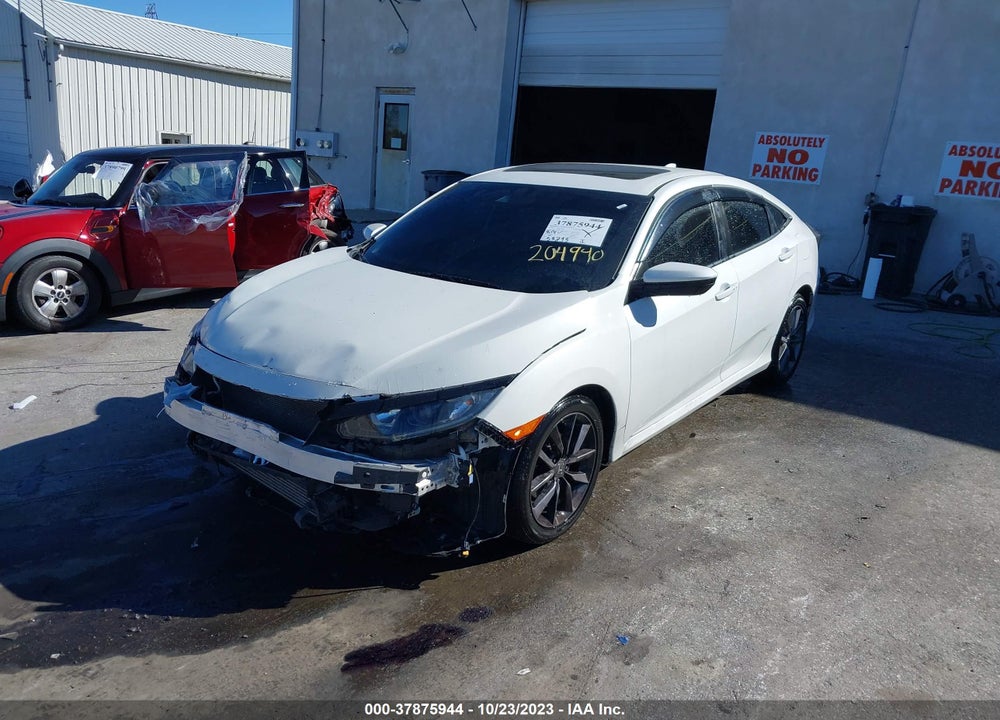 2019 HONDA CIVIC EX VIN: 19XFC1F3XKE204940