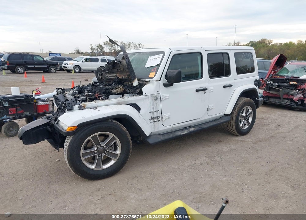 2018 JEEP WRANGLER UNLIMITED SAHARA 4X4 VIN: 1C4HJXEG7JW175312