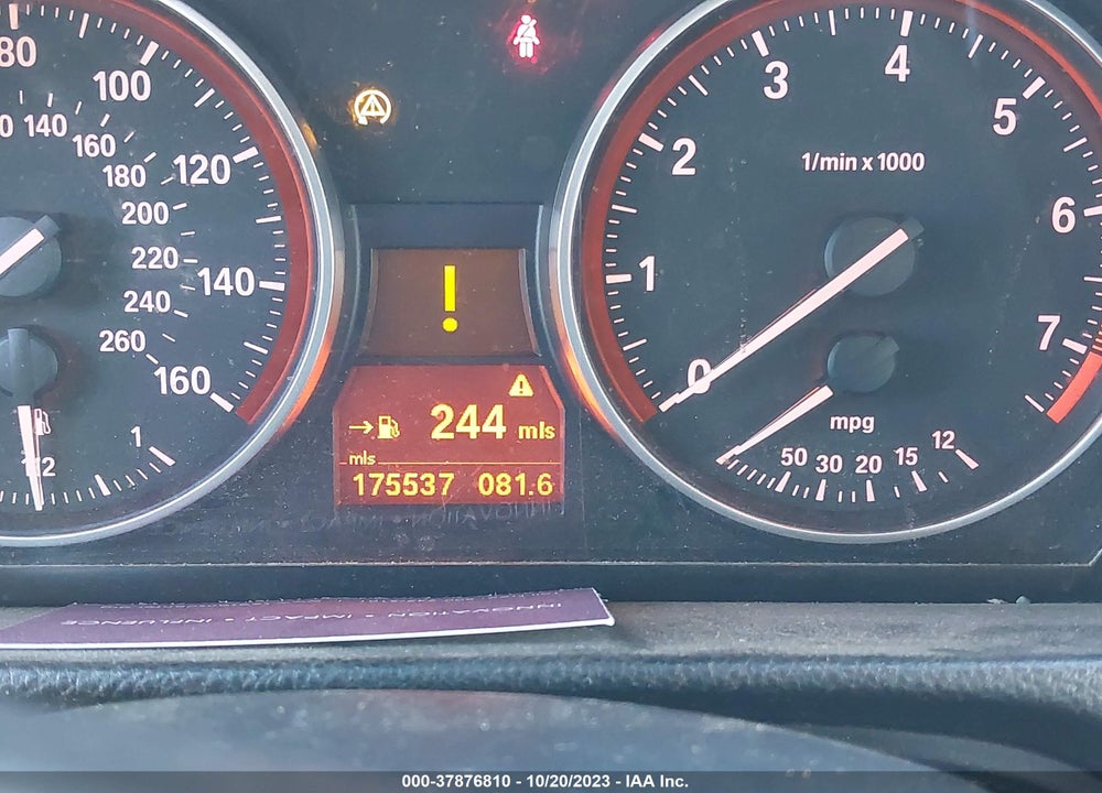 2009 BMW 328I VIN: WBAPK73509A464547
