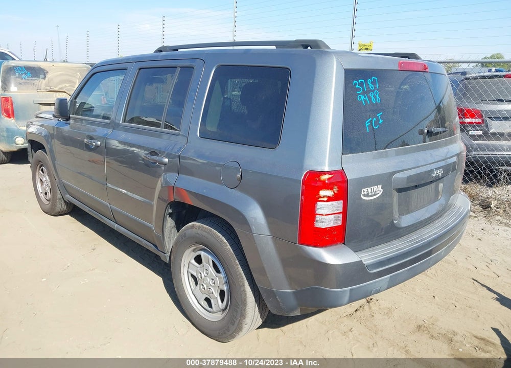 2012 JEEP PATRIOT SPORT VIN: 1C4NJPBA3CD631680