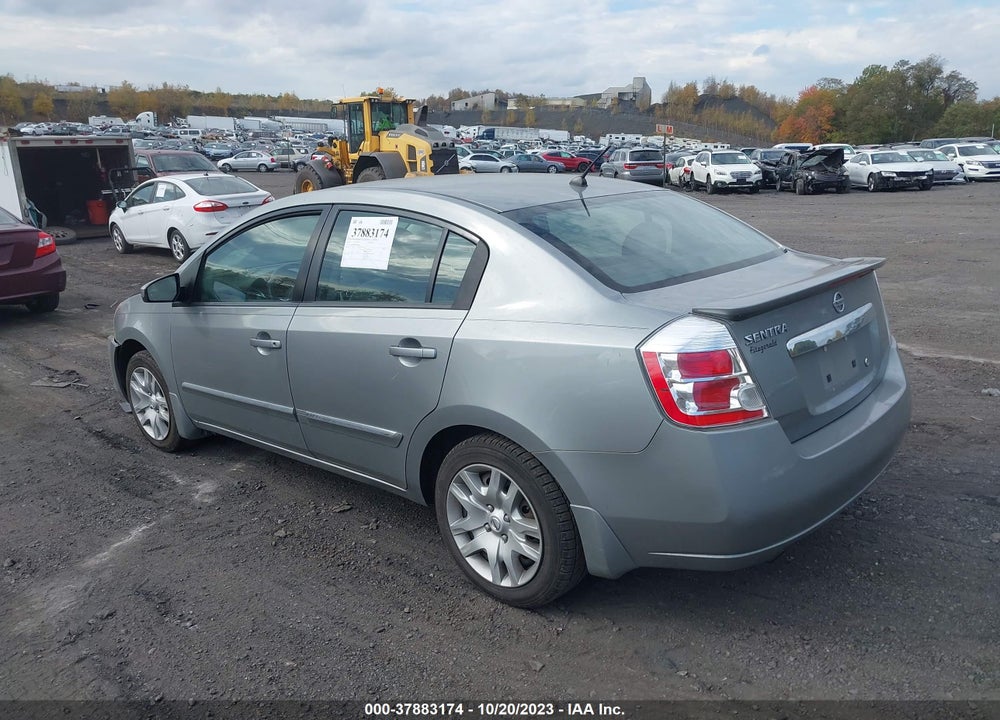 2012 NISSAN SENTRA 2.0 S VIN: 3N1AB6AP9CL713180
