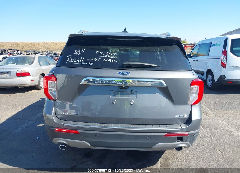 2022 FORD EXPLORER LIMITED VIN: 1FMSK8FH3NGB21310