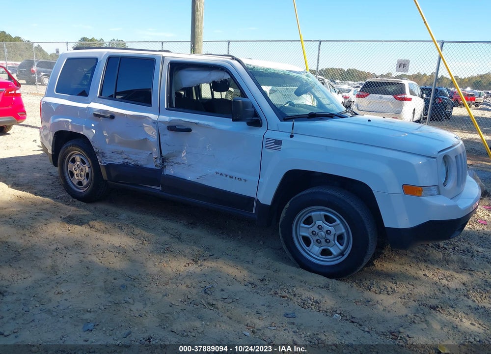 2016 JEEP PATRIOT SPORT VIN: 1C4NJPBA0GD790856