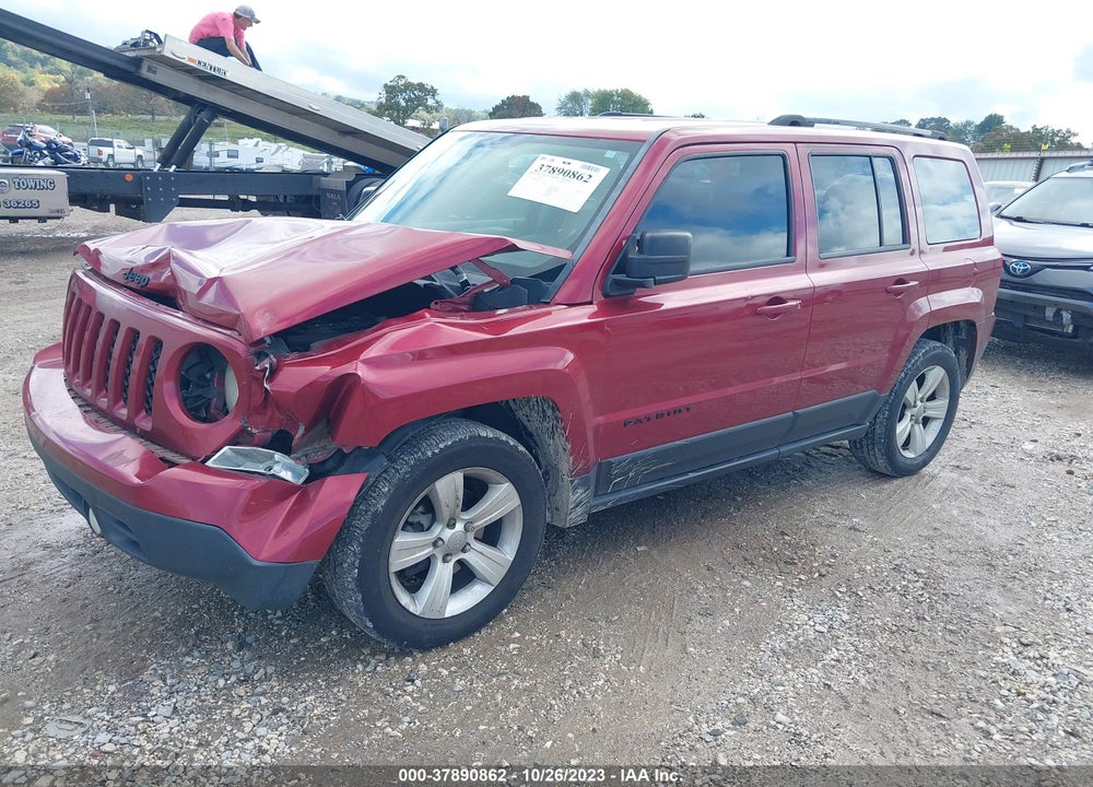 2014 JEEP PATRIOT SPORT VIN: 1C4NJPBA8ED705355