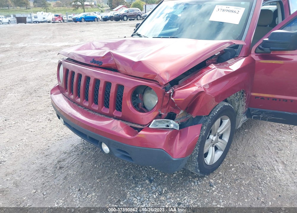 2014 JEEP PATRIOT SPORT VIN: 1C4NJPBA8ED705355