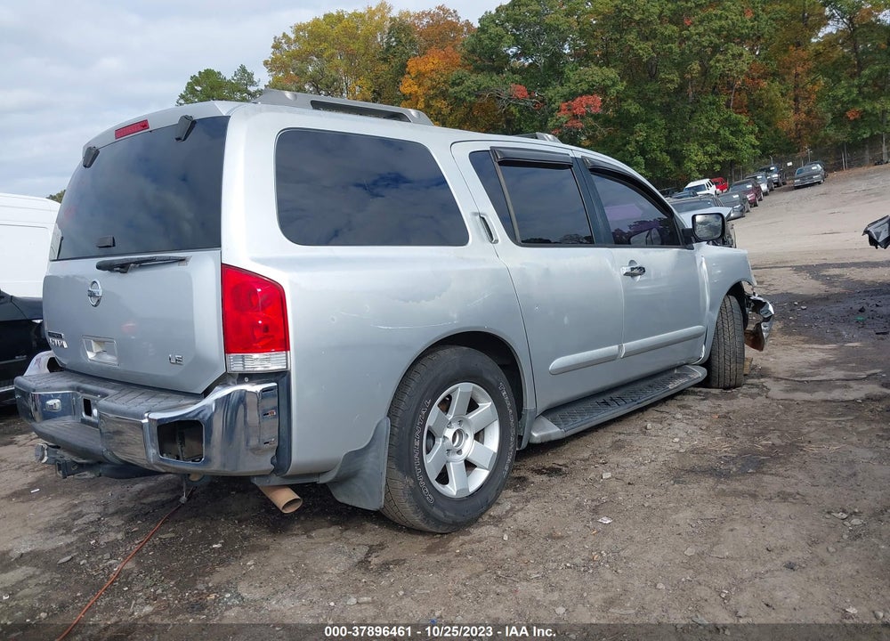 2004 NISSAN PATHFINDER ARMADA LE VIN: 5N1AA08A44N742369