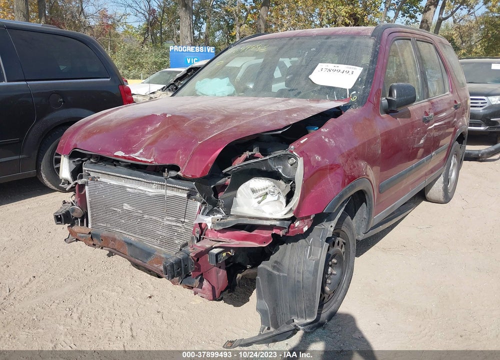 2002 HONDA CR-V LX VIN: JHLRD78472C011142