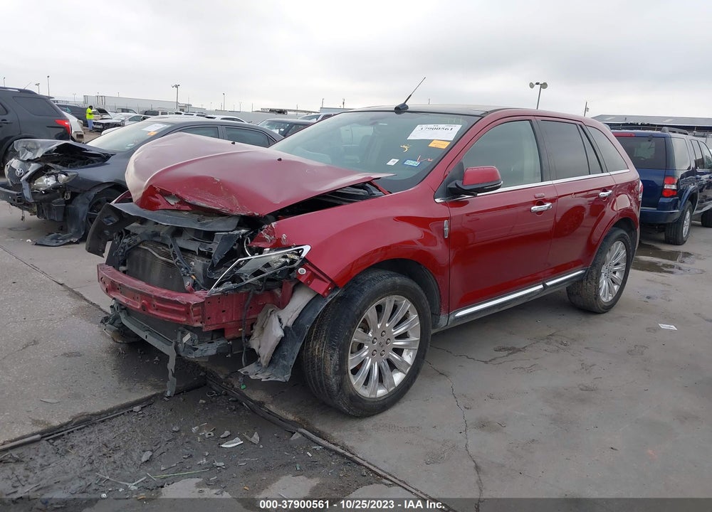 2013 LINCOLN MKX VIN: 2LMDJ8JK4DBL48787