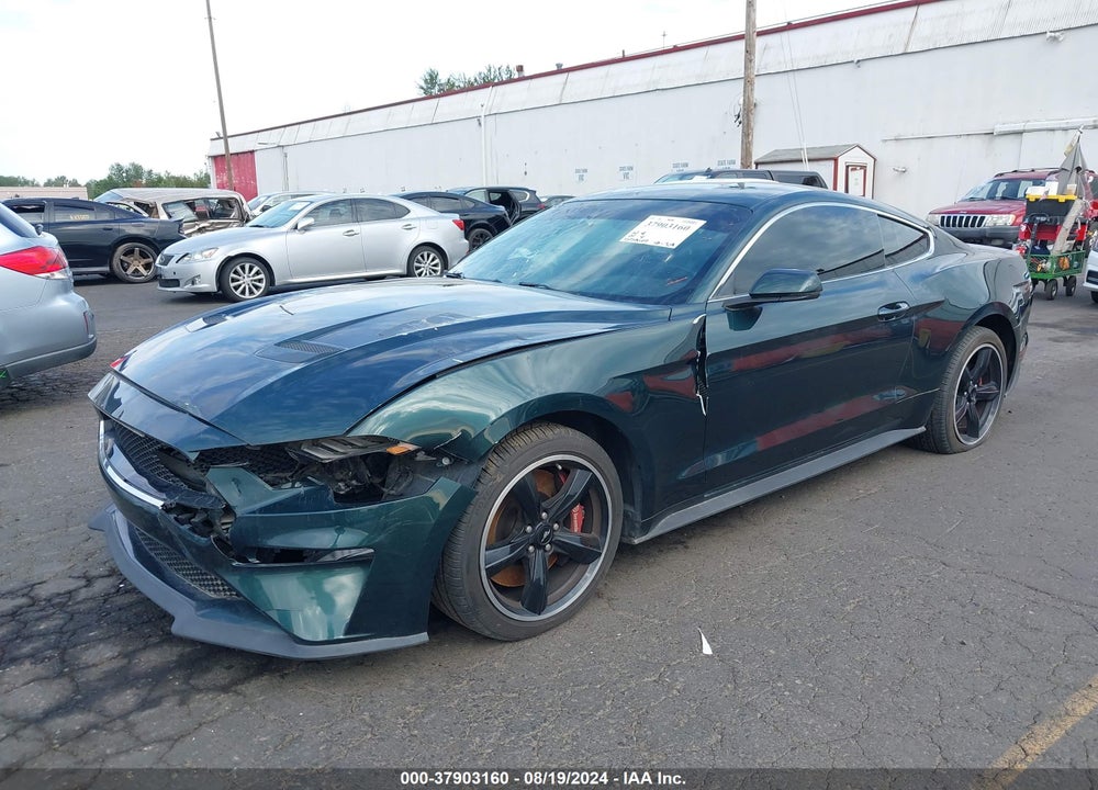 2019 FORD MUSTANG BULLITT VIN: 1FA6P8K04K5506136
