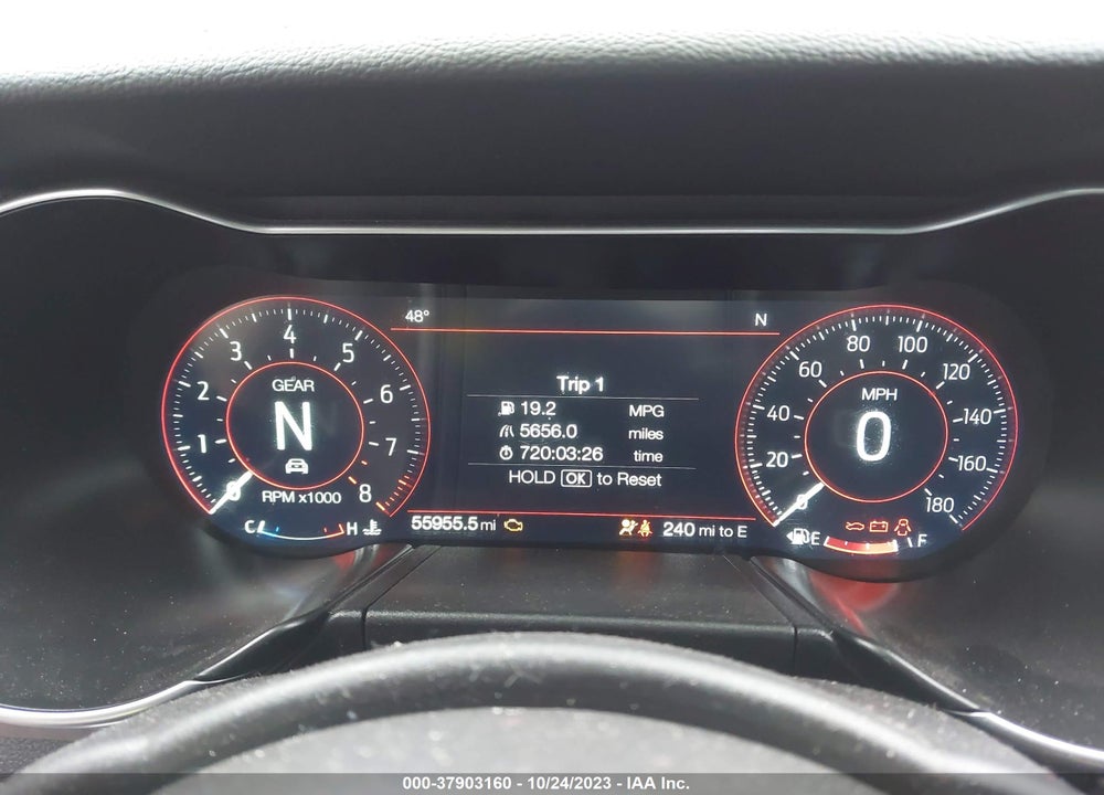 2019 FORD MUSTANG BULLITT VIN: 1FA6P8K04K5506136