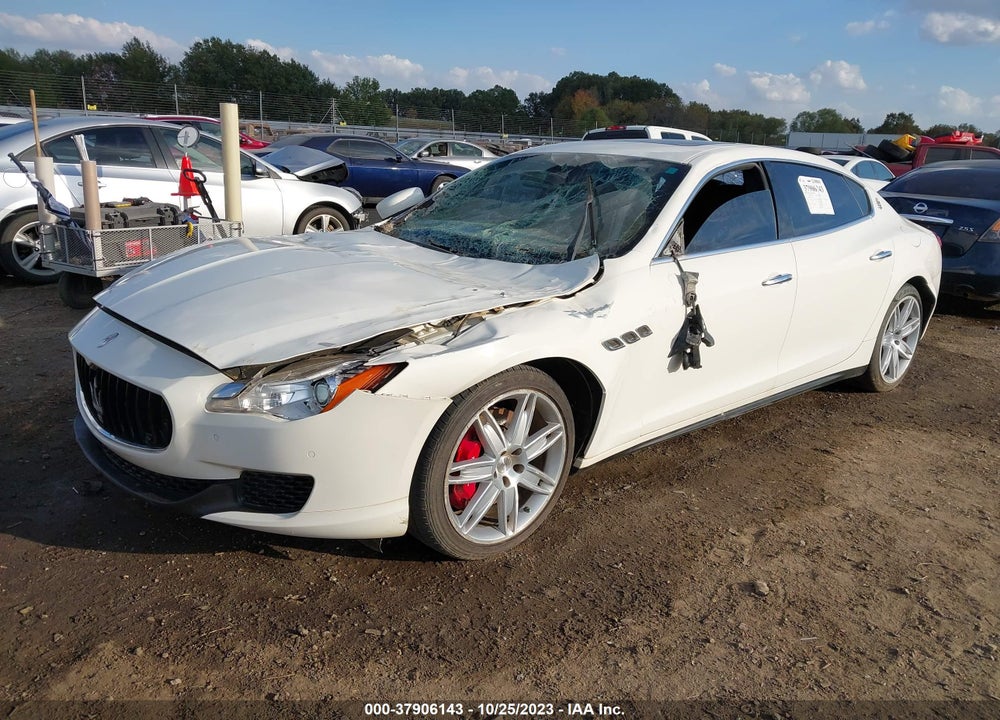 2015 MASERATI QUATTROPORTE S Q4 VIN: ZAM56RRA8F1131017