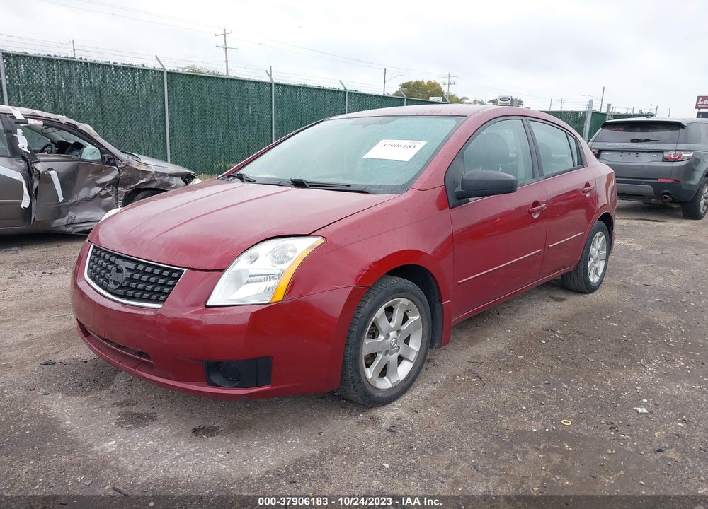 2008 NISSAN SENTRA 2.0SL VIN: 3N1AB61E08L665008