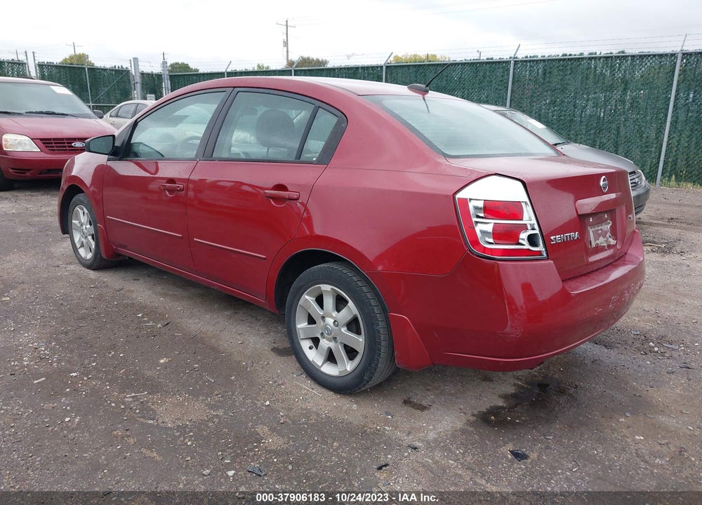 2008 NISSAN SENTRA 2.0SL VIN: 3N1AB61E08L665008