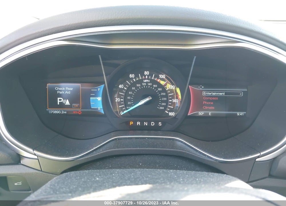 2016 FORD FUSION SE VIN: 1FA6P0H75G5124565
