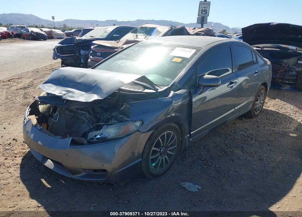 2011 HONDA CIVIC VIN: 2HGFA1F59BH302807