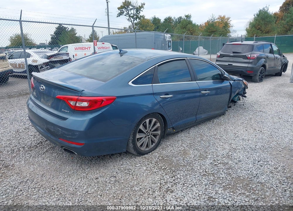 2017 HYUNDAI SONATA SPORT VIN: 5NPE34AF5HH525156