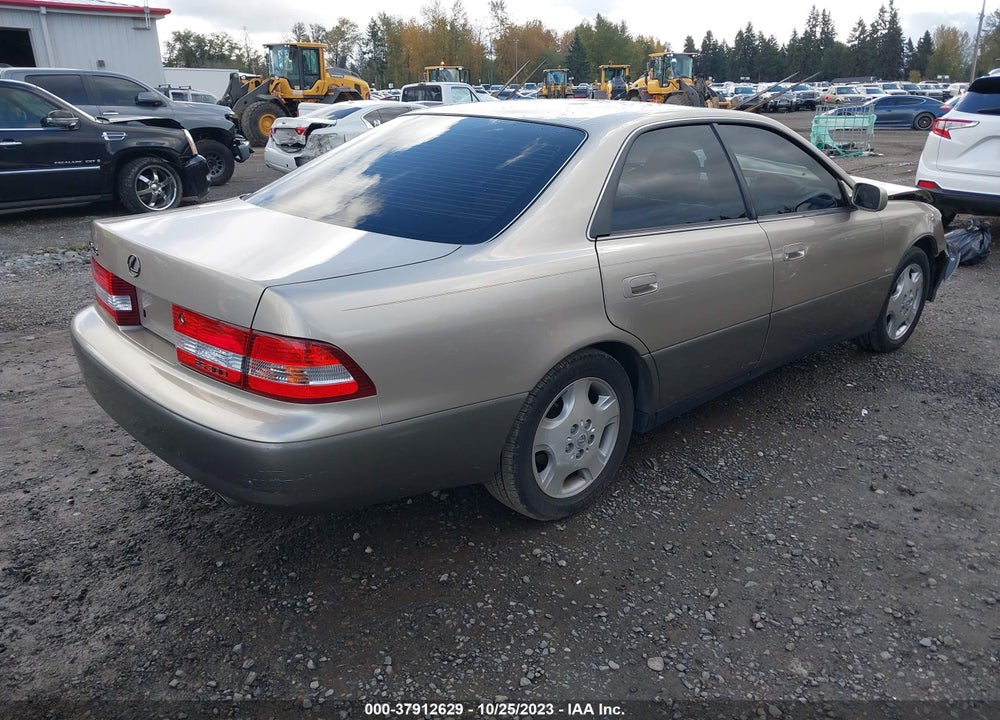 2000 LEXUS ES 300 VIN: JT8BF28G4Y0278950