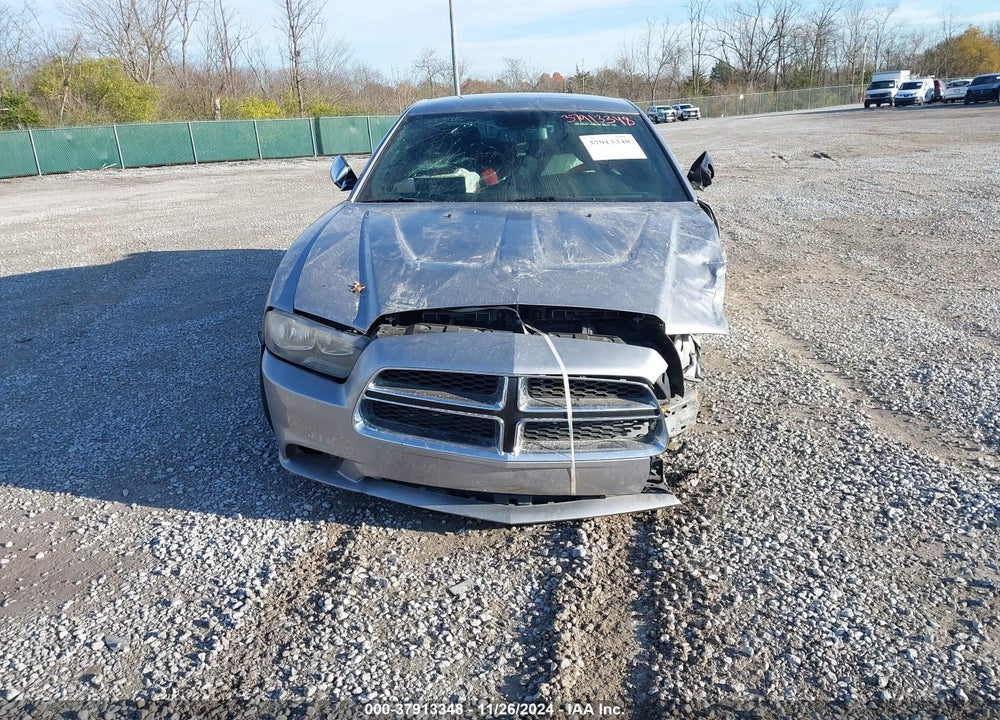 2013 DODGE CHARGER SE VIN: 2C3CDXBG6DH686622