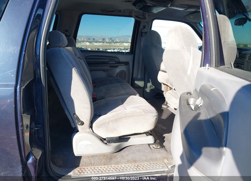 2000 FORD EXCURSION XLT VIN: 1FMSU41F0YEC78866
