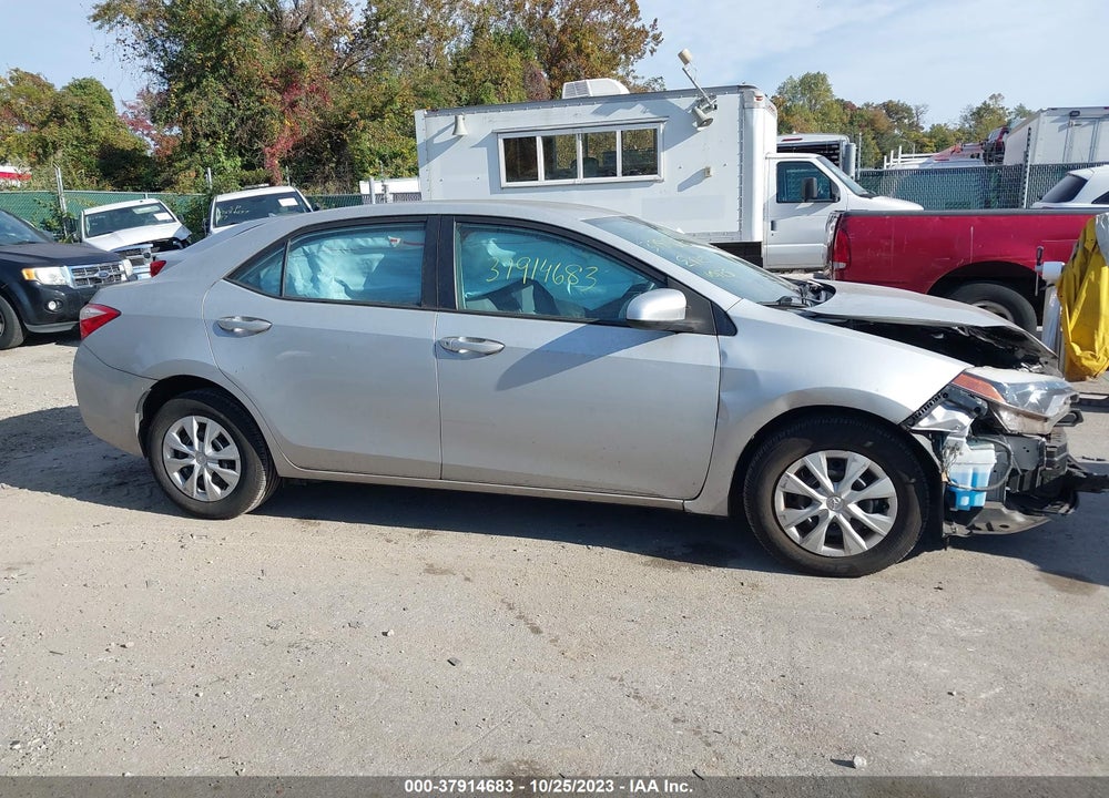 2015 TOYOTA COROLLA L VIN: 2T1BURHE5FC412222