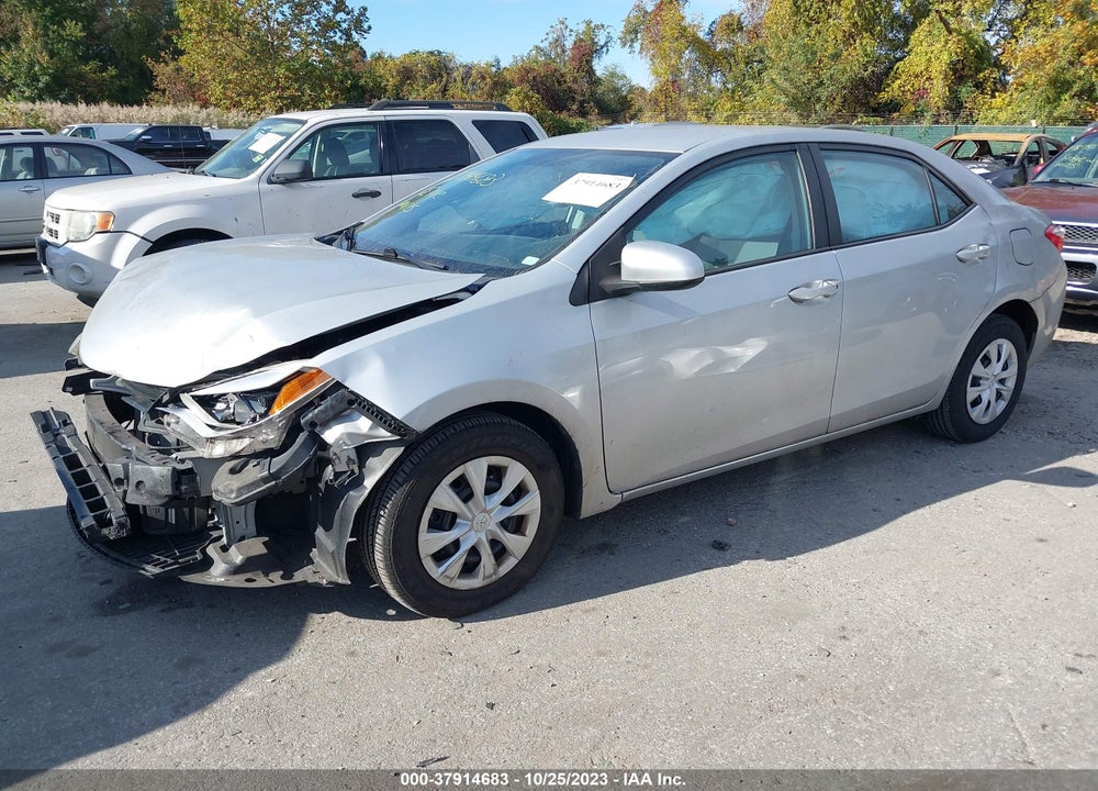 2015 TOYOTA COROLLA L VIN: 2T1BURHE5FC412222