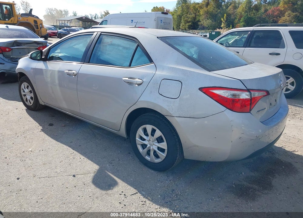 2015 TOYOTA COROLLA L VIN: 2T1BURHE5FC412222