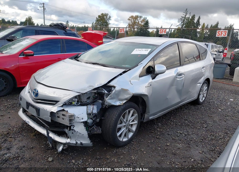 2013 TOYOTA PRIUS V FIVE VIN: JTDZN3EU3D3237611