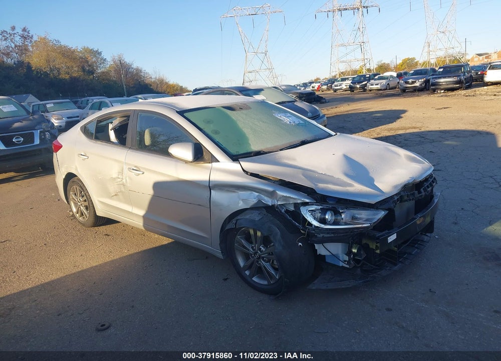 2017 HYUNDAI ELANTRA SE VIN: 5NPD84LF3HH210379